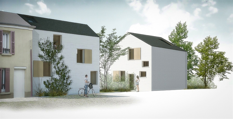 Transformation d'une maison en 3 logements, Bailly, Hauts-de-Seine – RBB Architectes