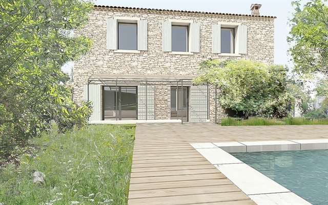 Restructuration d'un mas, Saint-Cyr, Var – RBB Architectes