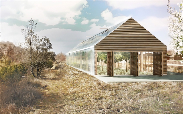 Construction de bâtiments agricoles, Esparron-de-Pallières, Var – RBB Architectes