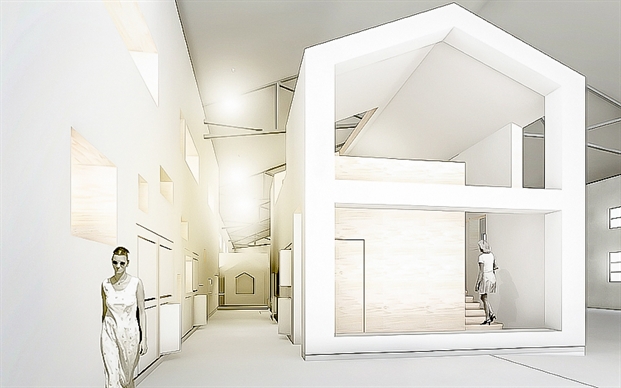 Création d'un showroom, Rantigny, Oise – RBB Architectes