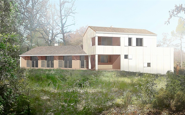 Construction d'une maison, Montmeyan, Var – RBB Architectes