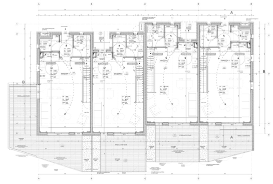 Plan RdC – construction logements en bande, La Seyne-sur-Mer (83)