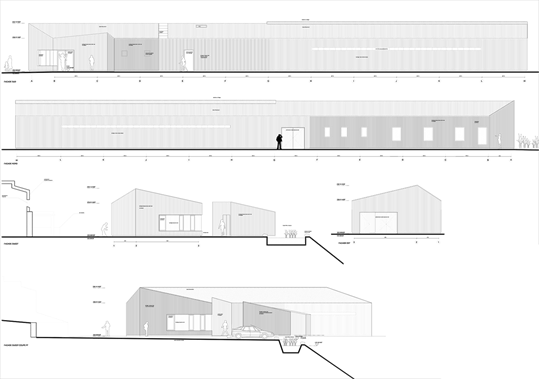 Façades – chèvrerie ossature bois avec fromagerie et accueil pédagogique, Septèmes-les-Vallons