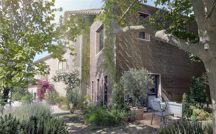 Reconstruction d'une maison, Lacoste, Hérault – RBB Architectes