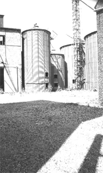 Photo des silos existants– espace culturel reconversion minoterie Prix W